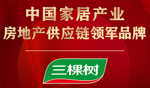 3TREES Wins the DA YAN Award -- Leading Brand of Real Estate Supply Chain in China's Home Furnishing Industry in 2019